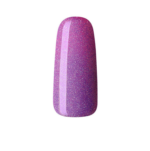 NU 133 Purple N Glitz Nail Lacquer & Gel Combo